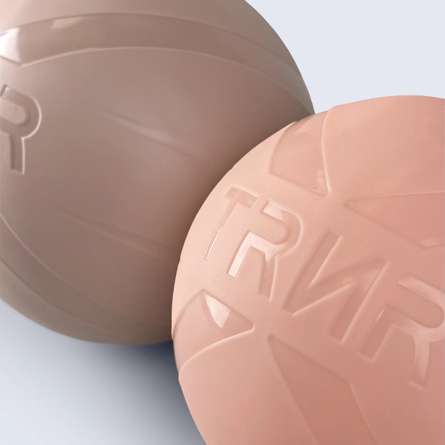 Pilates Balls - Nude & Clay  2 SOFT PILATES BALLS FOR TAILORED RESISTANCE